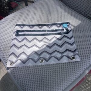 Binder double zipper organizer.